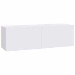 vidaXL 2x Wall TV Cabinets Media Cabinet Sideboard TV Stand Engineered Wood - white - Additional view 5