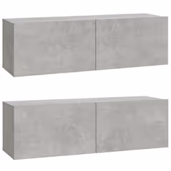 VidaXL 804548, Grey, Wood, Wood, 60 kg, 1000 mm, 300 mm