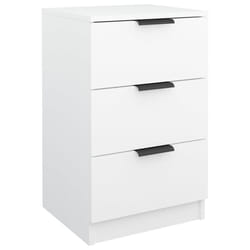 VidaXL 811268 nightstand/bedside table White