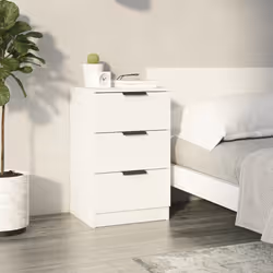 VidaXL 811268 nightstand/bedside table White