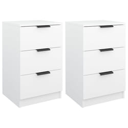 VidaXL 811269 nightstand/bedside table White