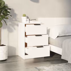 VidaXL 811269 nightstand/bedside table White