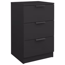 VidaXL 811270, Black, Wood, 400 mm, 360 mm, 650 mm, 1 pc(s)