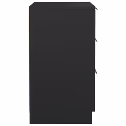 VidaXL 811271 nightstand/bedside table Black - Additional view 8