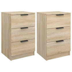 VidaXL 811275 nightstand/bedside table Oak