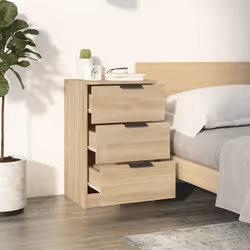 VidaXL 811275 nightstand/bedside table Oak
