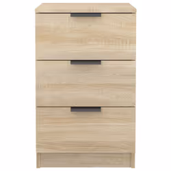 VidaXL 811275 nightstand/bedside table Oak - Additional view 7