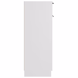 vidaXL Bathroom Cabinet Engineered Wood Vanity Unit Cupboard Multi Colours - White - Additional view 5