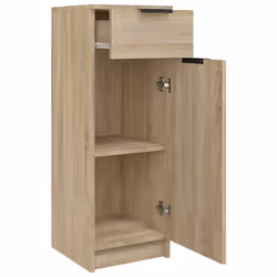 vidaXL Bathroom Cabinet Engineered Wood Vanity Unit Cupboard Multi Colours - Sonoma oak - Additional view 7
