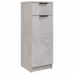 vidaXL Bathroom Cabinet Engineered Wood Vanity Unit Cupboard Multi Colours - Concrete grey