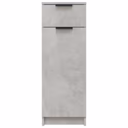 vidaXL Bathroom Cabinet Engineered Wood Vanity Unit Cupboard Multi Colours - Concrete grey - Additional view 6