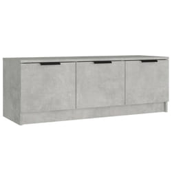 vidaXL TV Cabinet Entertainment Centre TV Unit Media Cabinet Engineered Wood - concrete grey