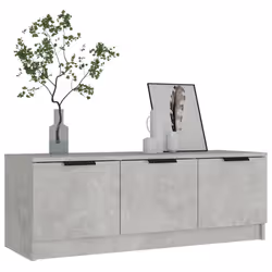 vidaXL TV Cabinet Entertainment Centre TV Unit Media Cabinet Engineered Wood - concrete grey - Additional view 5