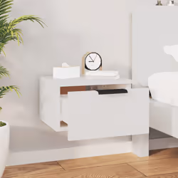 VidaXL 811376 nightstand/bedside table White - Additional view 7