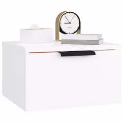 VidaXL 811376 nightstand/bedside table White - Additional view 8