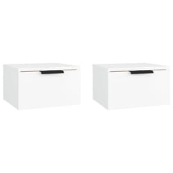 VidaXL 811377 nightstand/bedside table White