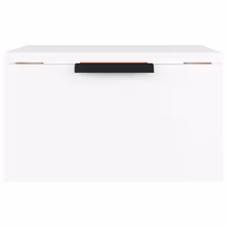 VidaXL 811377 nightstand/bedside table White - Additional view 4
