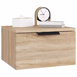 VidaXL 811382 nightstand/bedside table Oak - Additional view 8