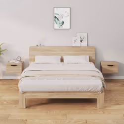 VidaXL 811383 nightstand/bedside table Oak