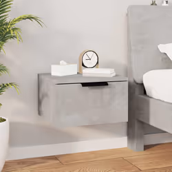 VidaXL 811384 nightstand/bedside table Concrete colour