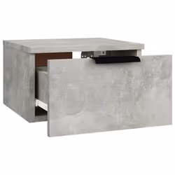 VidaXL 811384 nightstand/bedside table Concrete colour - Additional view 5