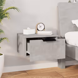 VidaXL 811384 nightstand/bedside table Concrete colour - Additional view 7