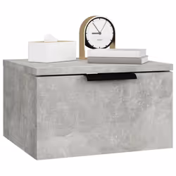 VidaXL 811384 nightstand/bedside table Concrete colour - Additional view 8