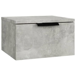 VidaXL 811385 nightstand/bedside table Concrete colour