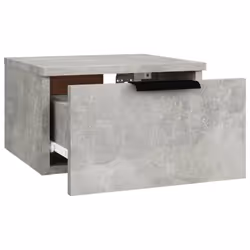 VidaXL 811385 nightstand/bedside table Concrete colour - Additional view 5