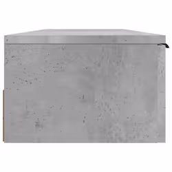 vidaXL Wall Cabinet Floating TV Unit Media Cabinet Storage Engineered Wood - Concrete grey - Additional view 7