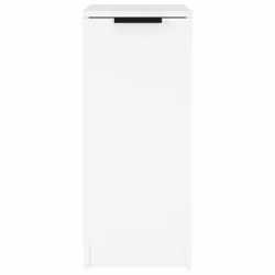 vidaXL Shoe Cabinet Shoe Cupboard Shelf Shoe Rack Shoe Storage Engineered Wood - White - Additional view 5