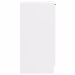 vidaXL Shoe Cabinet Shoe Cupboard Shelf Shoe Rack Shoe Storage Engineered Wood - White - Additional view 7