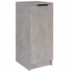 vidaXL Shoe Cabinet Shoe Cupboard Shelf Shoe Rack Shoe Storage Engineered Wood - Concrete grey