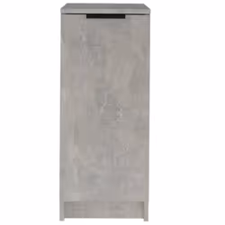 vidaXL Shoe Cabinet Shoe Cupboard Shelf Shoe Rack Shoe Storage Engineered Wood - Concrete grey - Additional view 5