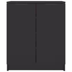 vidaXL Shoe Cabinet Shoe Cupboard Shoe Rack Cabinet Black Engineered Wood