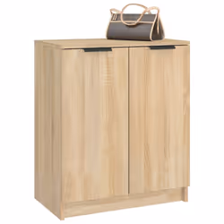 vidaXL Shoe Cabinet Engineered Wood Hall Shoe Holder Cupboard Organiser Shelf - sonoma oak - Additional view 7