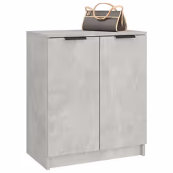 vidaXL Shoe Cabinet Engineered Wood Hall Shoe Holder Cupboard Organiser Shelf - concrete grey - Additional view 7