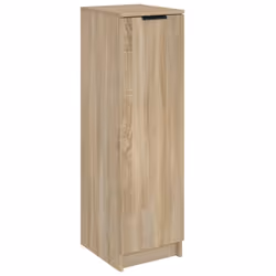 vidaXL Shoe Cabinet Engineered Wood Hallway Shoe Storage Cupboard Shoe Holder - Sonoma oak