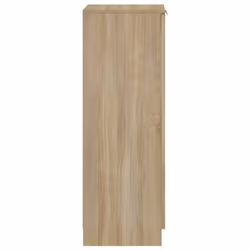 vidaXL Shoe Cabinet Engineered Wood Hallway Shoe Storage Cupboard Shoe Holder - Sonoma oak - Additional view 7