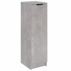 vidaXL Shoe Cabinet Engineered Wood Hallway Shoe Storage Cupboard Shoe Holder - Concrete grey