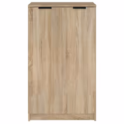vidaXL Shoe Cabinet Engineered Wood Hallway Shoe Storage Cupboard Shoe Holder - Sonoma oak - Additional view 4