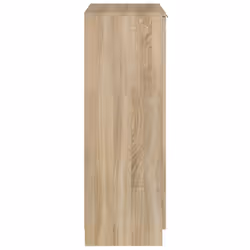 vidaXL Shoe Cabinet Engineered Wood Hallway Shoe Storage Cupboard Shoe Holder - Sonoma oak - Additional view 6
