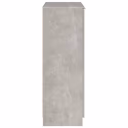vidaXL Shoe Cabinet Engineered Wood Hallway Shoe Storage Cupboard Shoe Holder - Concrete grey - Additional view 6