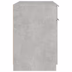 vidaXL Desk Engineered Wood Home Office Computer Table Study Writing Desk - Concrete grey - Additional view 9