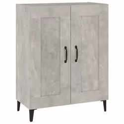 vidaXL Sideboard Engineered Wood Side Cabinet Home Organiser Multi Colours - Concrete grey