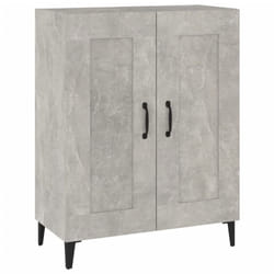 vidaXL Sideboard Engineered Wood Side Cabinet Home Organiser Multi Colours - Concrete grey