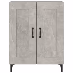 vidaXL Sideboard Engineered Wood Side Cabinet Home Organiser Multi Colours - Concrete grey - Additional view 10