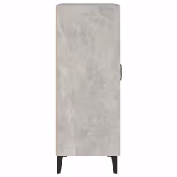 vidaXL Sideboard Engineered Wood Side Cabinet Home Organiser Multi Colours - Concrete grey - Additional view 5