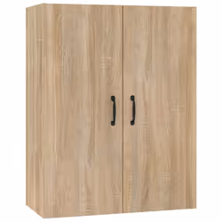 vidaXL Hanging Cabinet Floating Cabinet Wall Storage Cabinet Engineered Wood - Sonoma oak
