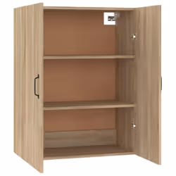 vidaXL Hanging Cabinet Floating Cabinet Wall Storage Cabinet Engineered Wood - Sonoma oak - Additional view 8